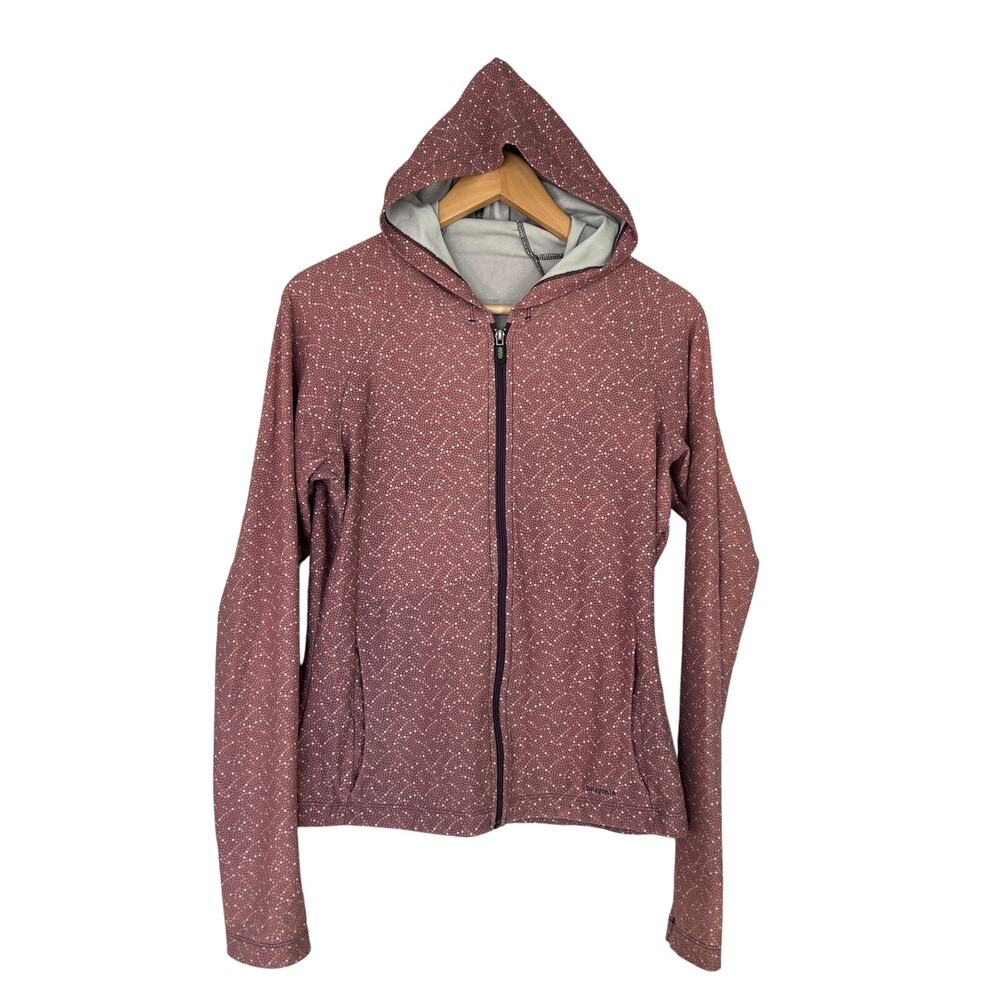 Patagonia Women's Morning Glory Jacket Full Zip Size M Babette Blackberry Pink